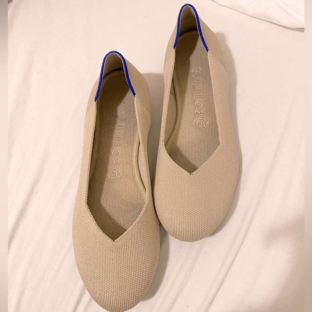 Rothy’s Ecru Flat